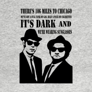 It's dark out, and we're wearing sunglasses! T-Shirt